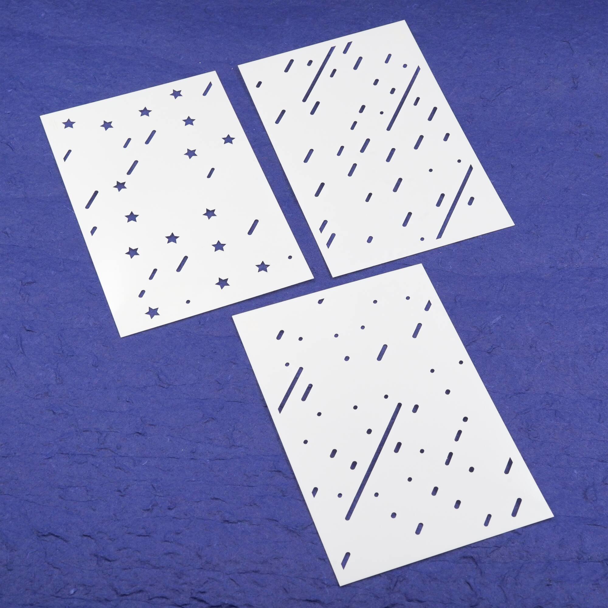 Star Pattern Layering Stencils by Recollections™
